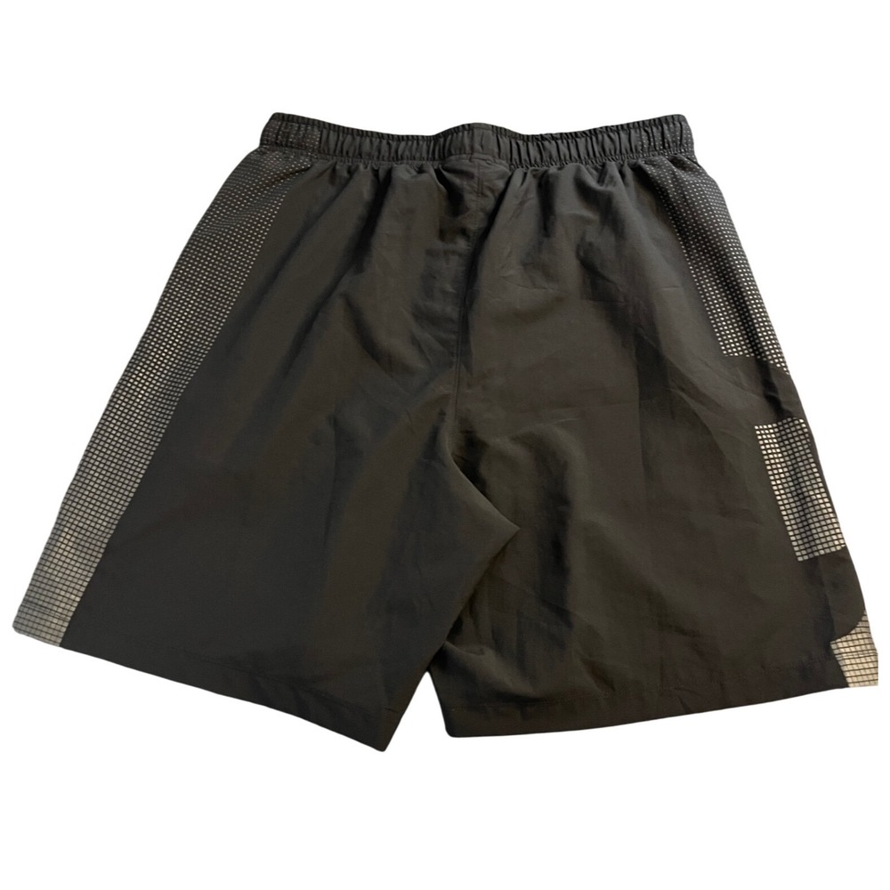 Under Armour Mens HeatGear Loose Fit Training Shorts Black Grey 1345713  Large